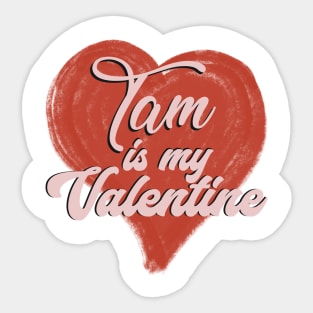 Tam is my Valentine, Keeper of the Lost Cities Fan art Sticker